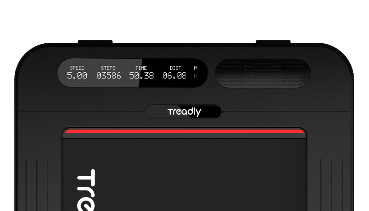 Treadly thin discount & light treadmill